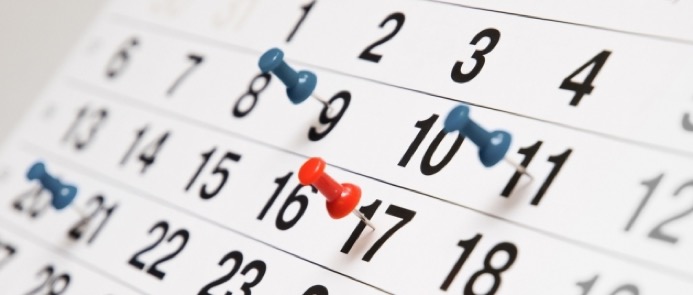 Activiteitenkalender, vanaf zondag 25 februari